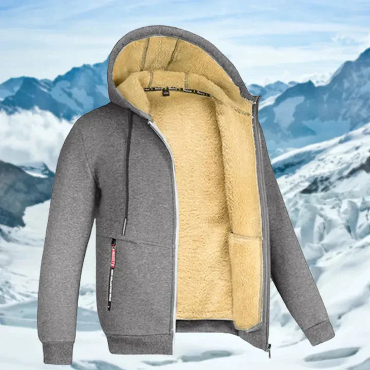 Ewout™|Heren Winterjas met Capuchon en Zacht Fleece