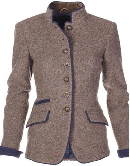 Victoria™|Elegante Cardigan met Hoge Kraag