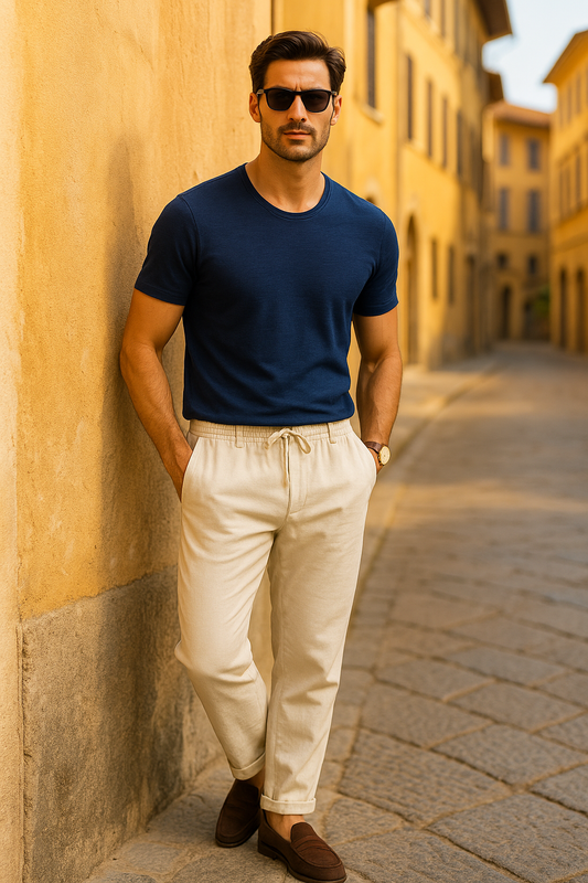 Gianni™ | Linnen-Cotton Zomerbroek