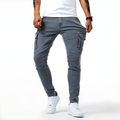 Walter™|Stretch Denim Cargobroek