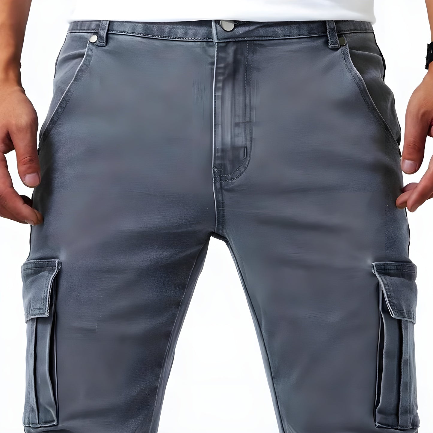 Walter™|Stretch Denim Cargobroek