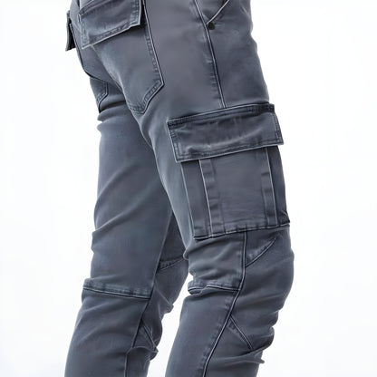 Walter™|Stretch Denim Cargobroek