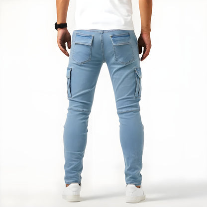 Walter™|Stretch Denim Cargobroek