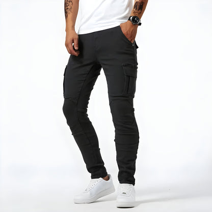 Walter™|Stretch Denim Cargobroek