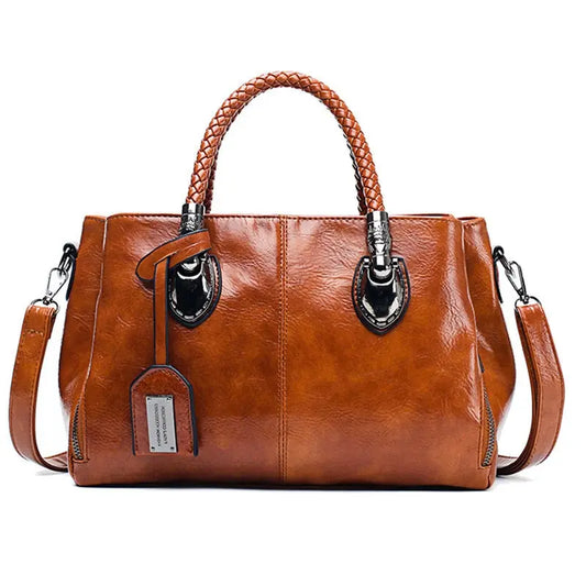 Viola™|Stijlvolle Leren Handtas
