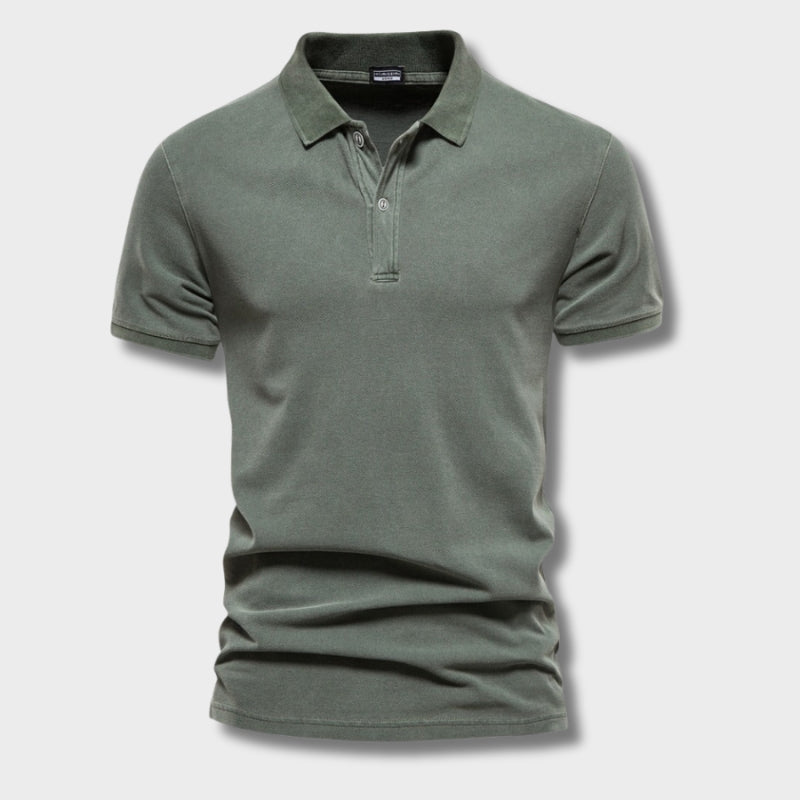 Thijs™ | Katoenen Zomerpolo 