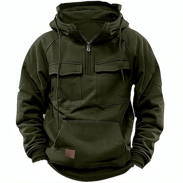 Xavier™|Comfortabele Winter Hoodie Met Rits Van Hoge Kwaliteit