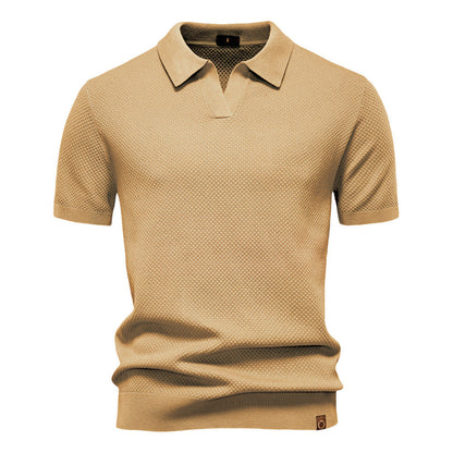Jasper™ | Gestructureerd Poloshirt  