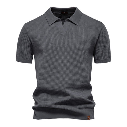 Jasper™ | Gestructureerd Poloshirt  