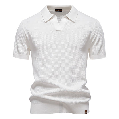 Jasper™ | Gestructureerd Poloshirt  