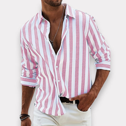 Daan™ | Gestreept Button-Overhemd 