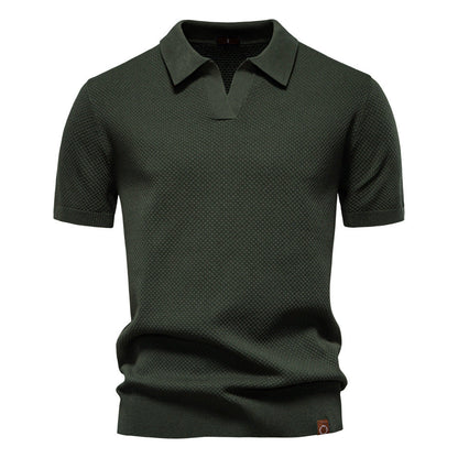 Jasper™ | Gestructureerd Poloshirt  