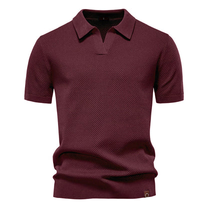 Jasper™ | Gestructureerd Poloshirt  