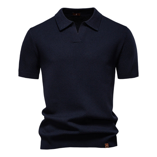 Jasper™ | Gestructureerd Poloshirt  