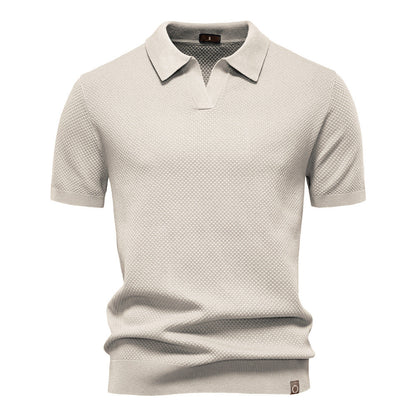 Jasper™ | Gestructureerd Poloshirt  