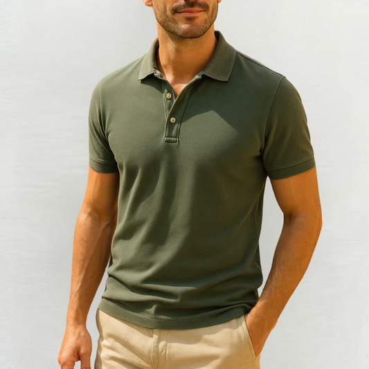 Thijs™ | Katoenen Zomerpolo 