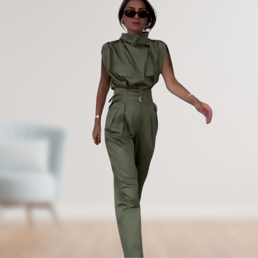 Anika™|2-delige klassieke jumpsuit