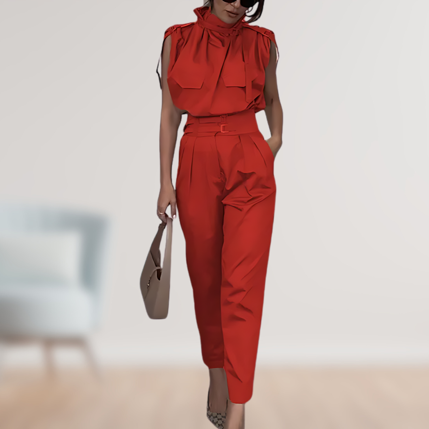 Anika™|2-delige klassieke jumpsuit