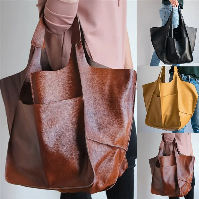 Truus™|Leren vintage tas