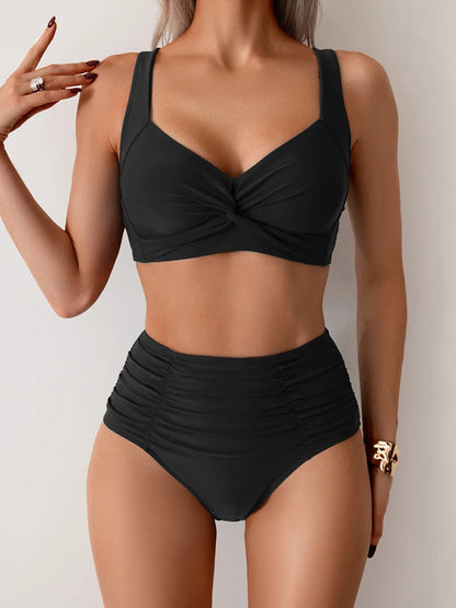 Marjolein™ | Volant Bandeau Bikini 