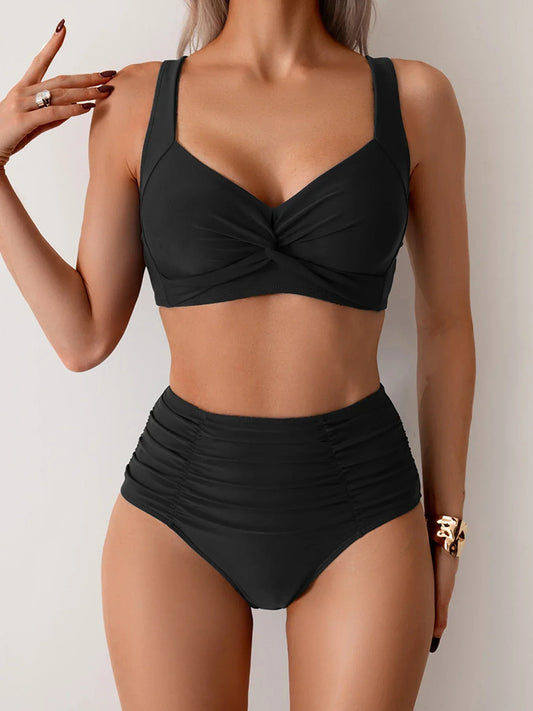 Marjolein™ | Volant Bandeau Bikini 
