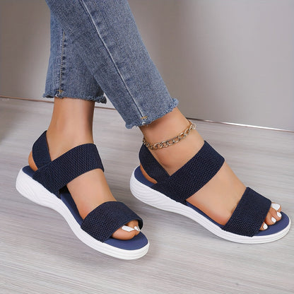 June™|Lichtgewicht Stretch Sandalen