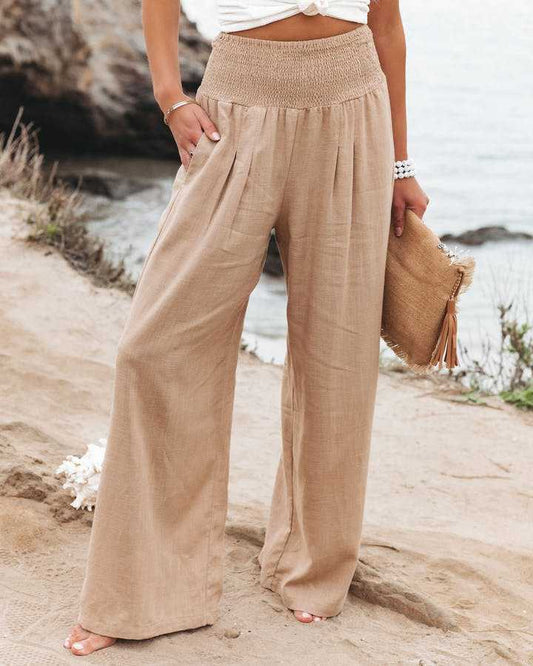 Fleur™ | Luchtige Beach Pants