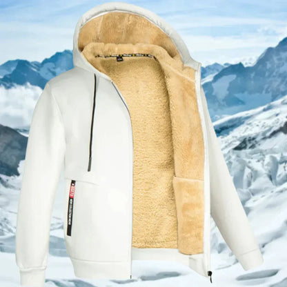 Ewout™|Heren Winterjas met Capuchon en Zacht Fleece