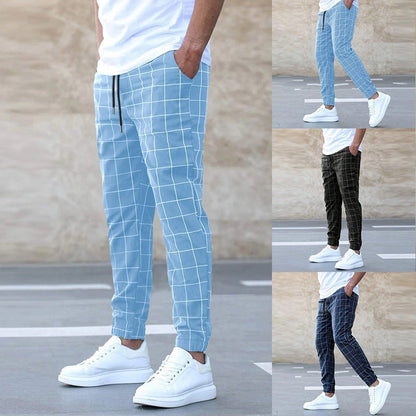 Jasper™ | Geruite Jogger Broek 