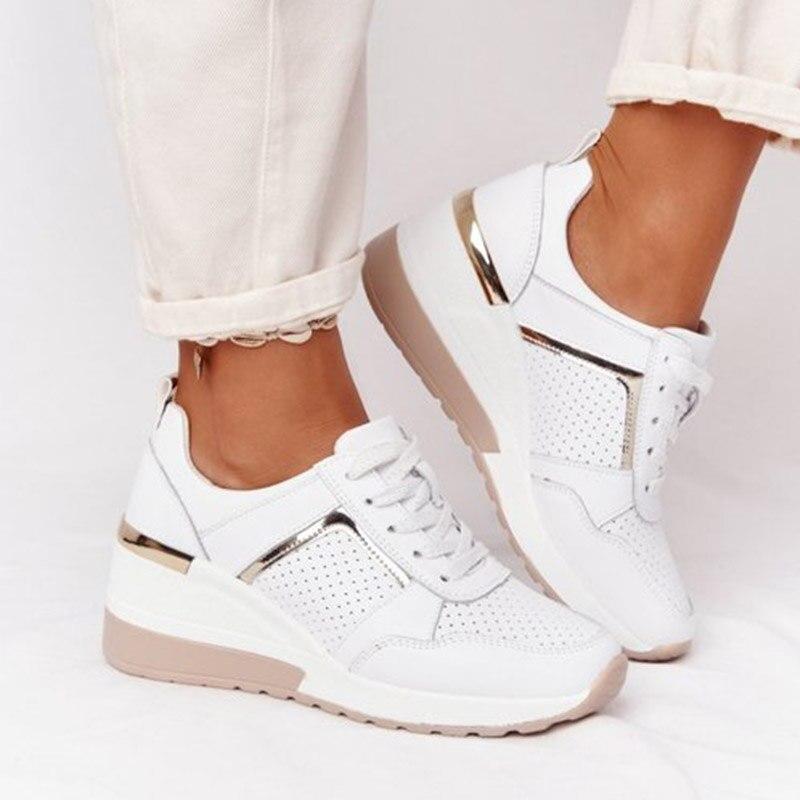 Lowiena™|Comfortabele Orthopedische Sneakers met Hoge Hak