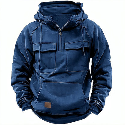 Xavier™|Comfortabele Winter Hoodie Met Rits Van Hoge Kwaliteit