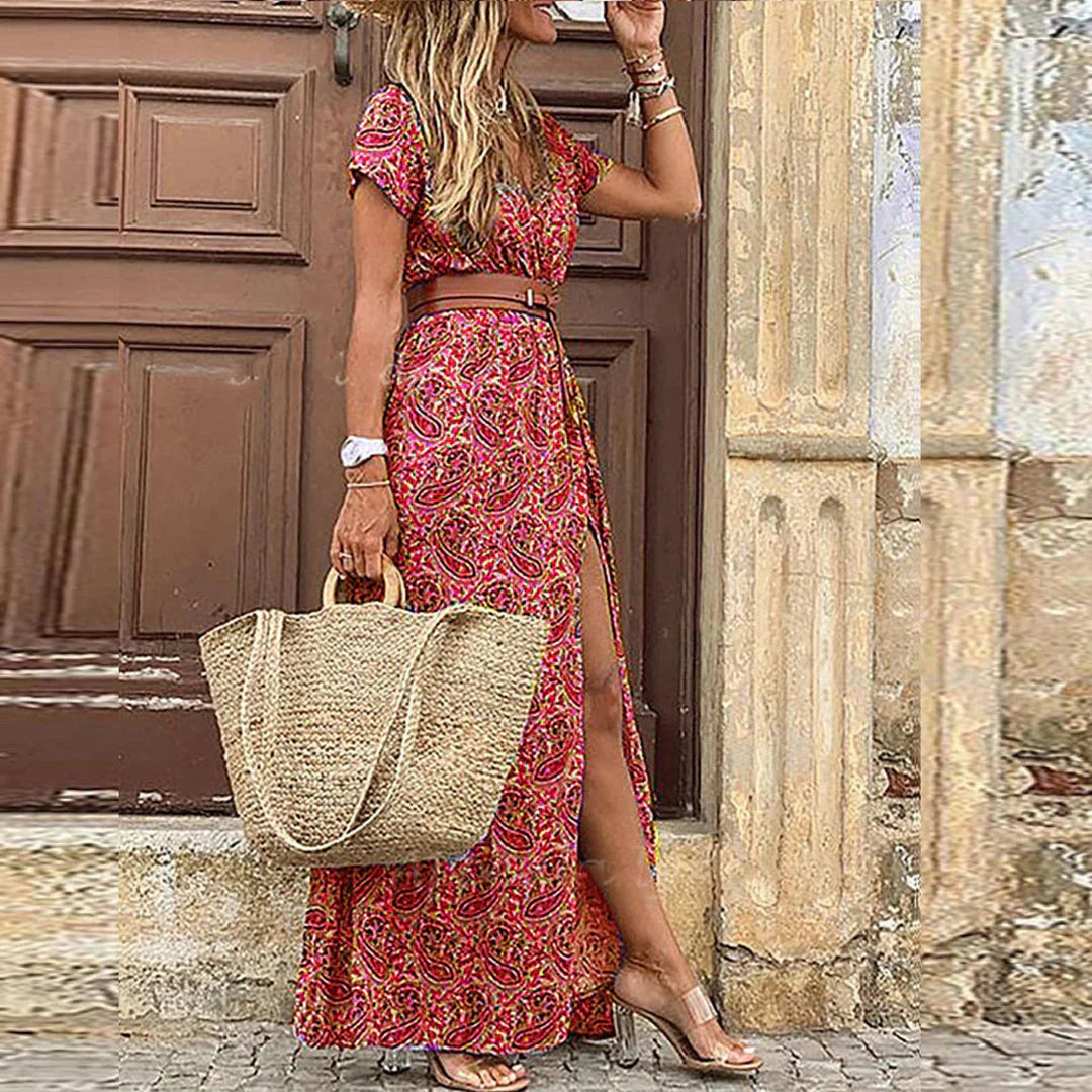 Sybella™ | Luchtige Boho Maxi Jurk  
