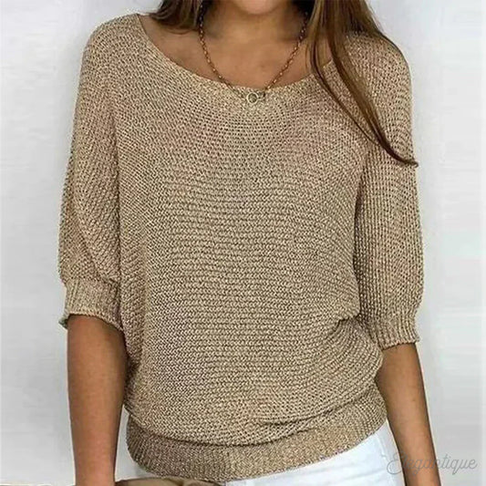 Irene™ | Relaxed Gebreide Top  