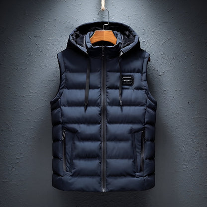 Alwin™|Herenvest met Capuchon
